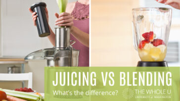 Is juicing the same as blending?
