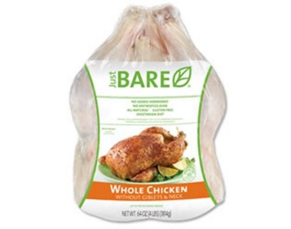 Is just bare chicken processed?