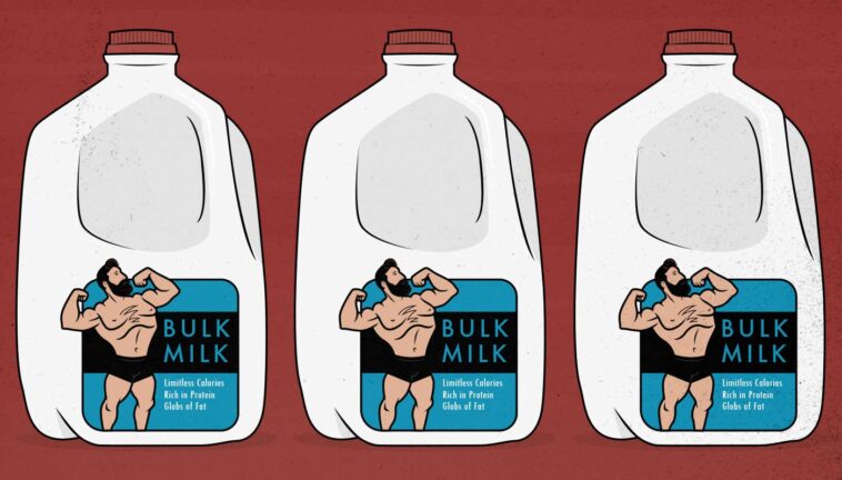 Is milk good for bulking?