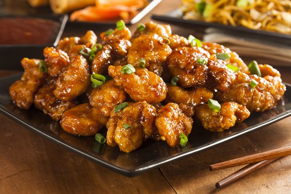 Is orange chicken from Panda Express healthy?