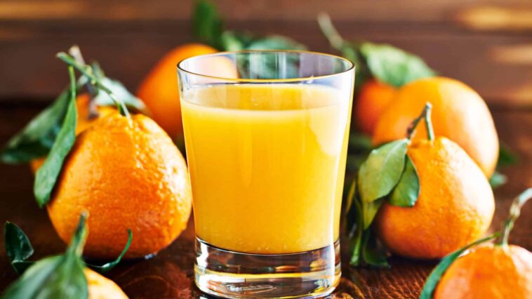 Is orange juice good for muscle gain?