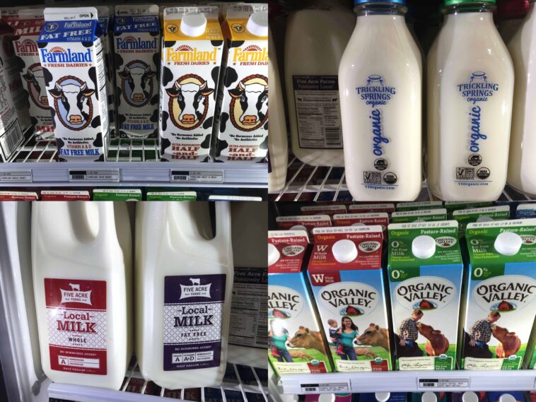 Is organic milk free of hormones?