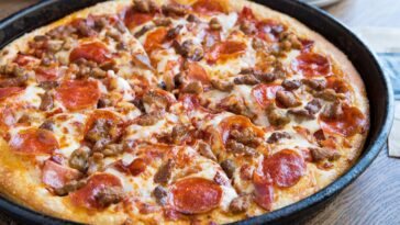 Is original pan pizza thick?