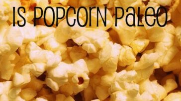 Is popcorn OK on paleo diet?