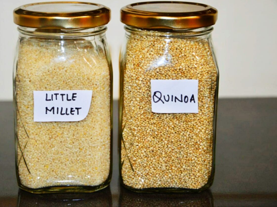 Is quinoa and Ragi same?