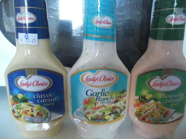 Is ranch or Caesar dressing healthier?