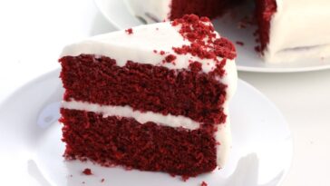 Is red velvet just chocolate with red dye?