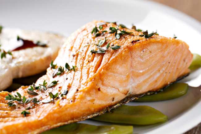 Is scallop high in omega-3?