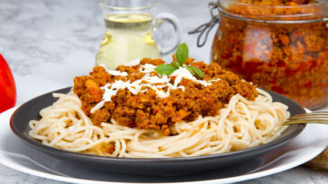 Is spaghetti protein healthy?