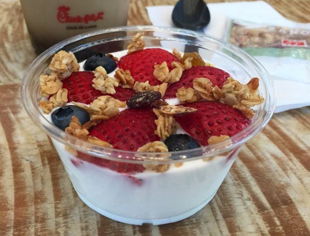 Is the Greek yogurt parfait from Chick-fil-A good?