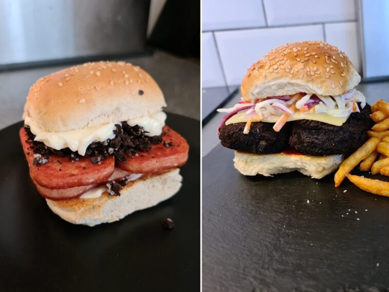Is the Spam Oreo burger real?