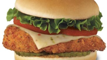 Is the Spicy chicken Deluxe sandwich at Chick-Fil-A healthy?