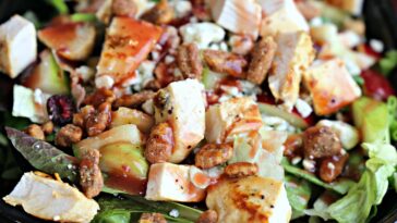 Is the apple pecan salad at Wendy's healthy?