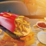 Is the flap on McDonald's fry box for ketchup?