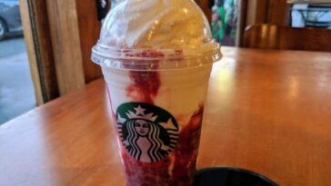 Is the strawberry puree at Starbucks vegan?