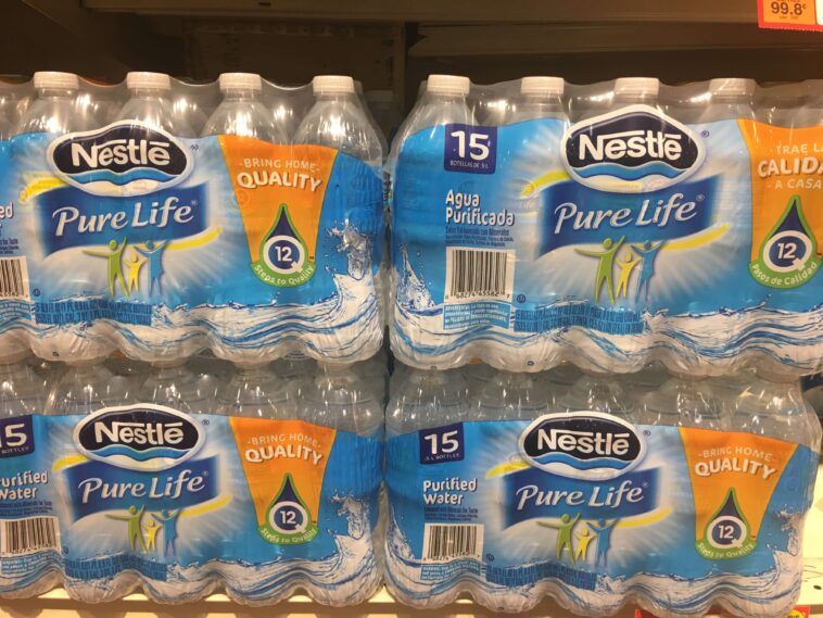 Is there a recall on Nestle Pure Life water?
