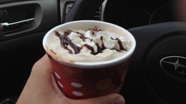 Is there caffeine in Mcdonalds hot chocolate?