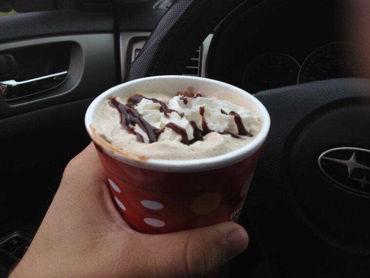 Is there caffeine in Mcdonalds hot chocolate?