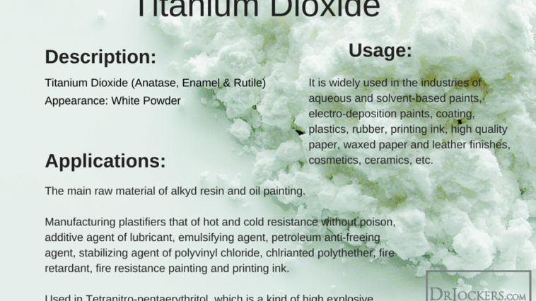 Is titanium dioxide safe in candy?