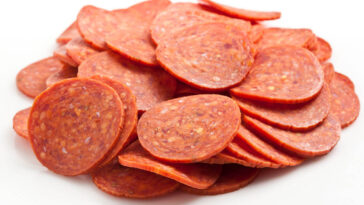 Is turkey pepperoni pork?