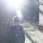 Is walking around the house the same as walking outside?