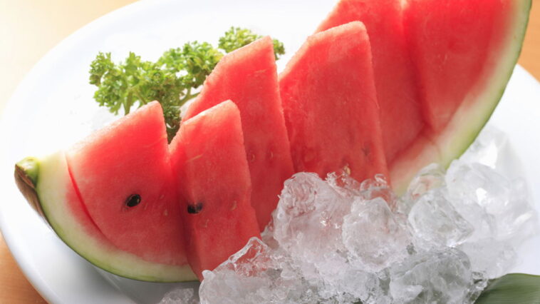 Is watermelon high or low in potassium?