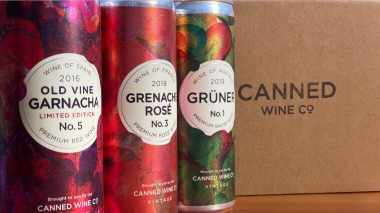 Is wine in cans OK?