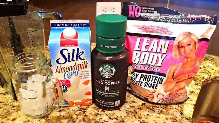 Should I drink protein shakes to get lean?