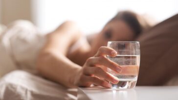 Should you drink a cup of water before bed?