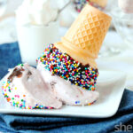 Should you whip cream for ice cream?