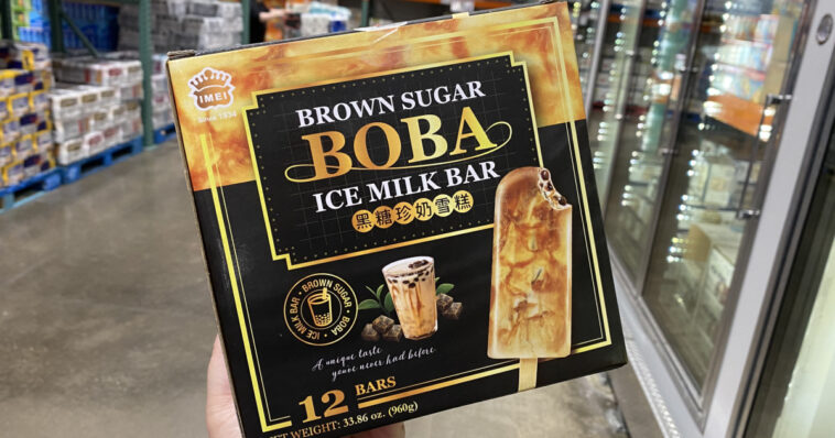 What aisle is boba in Costco?