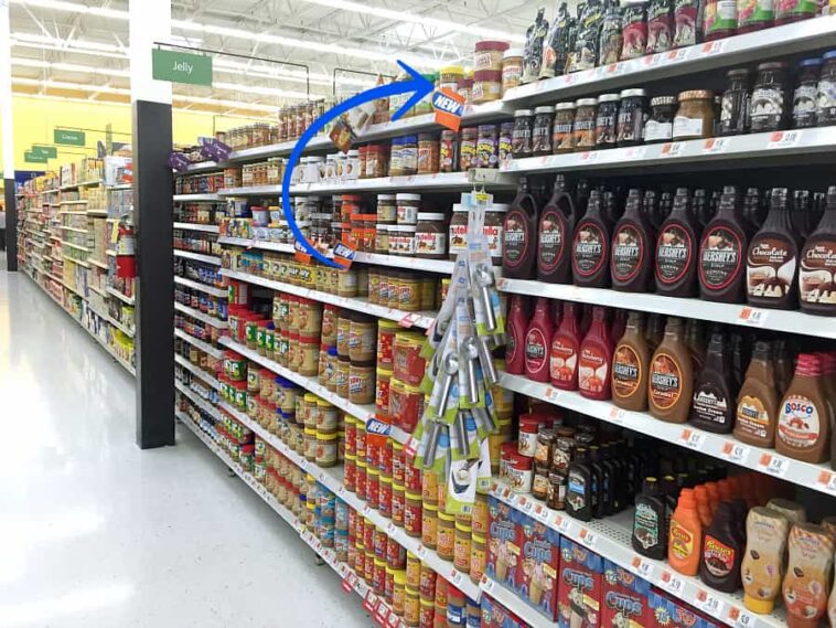 What aisle is peanut butter in at Kroger?