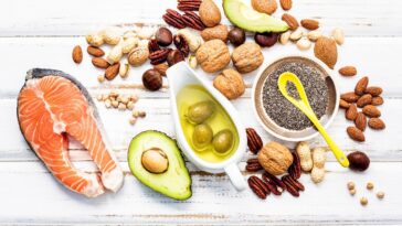 What are 3 high fat foods?