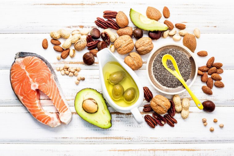 What are 3 high fat foods?