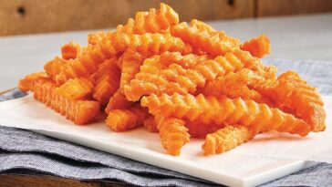 What are Culvers fries cooked in?