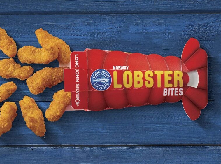 What are Long John Silvers lobster bites made from?