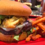 What are Red Robin veggie burgers made of?