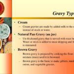 What are all the types of gravy?