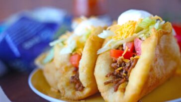 What are chalupa shells made of?