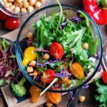 What are healthy salad toppings?