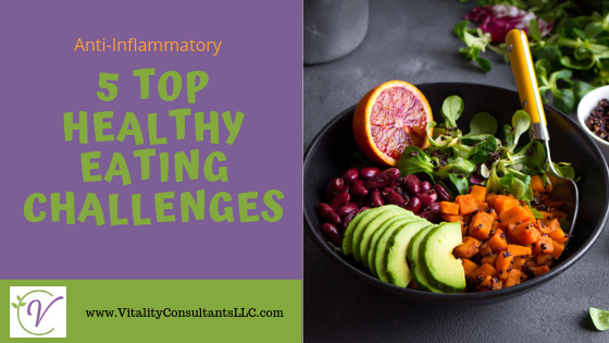What are some healthy eating challenges?