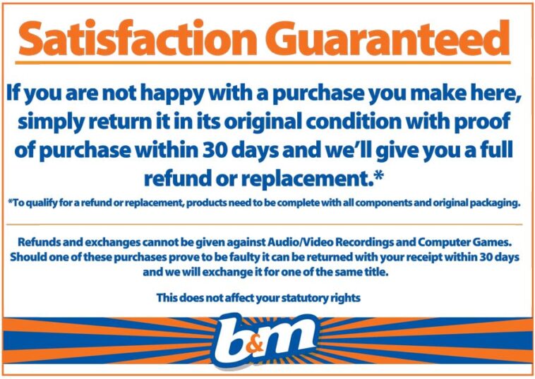 What are store policies?