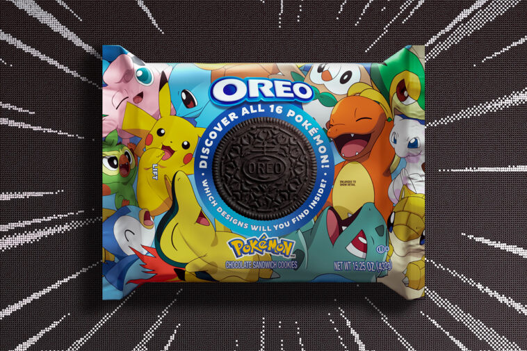 What are the 16 Pokemon Oreos?