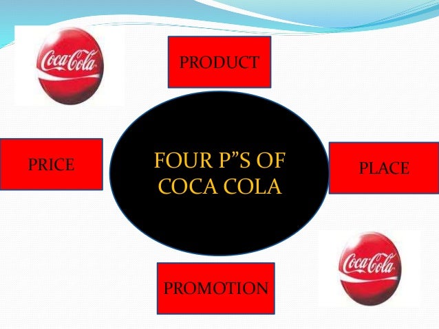 What are the 4 P's of Coca Cola?