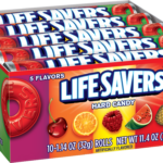 What are the 5 original lifesaver flavors?