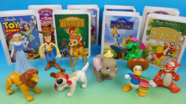 What are the 50 Disney mcdonalds toys?