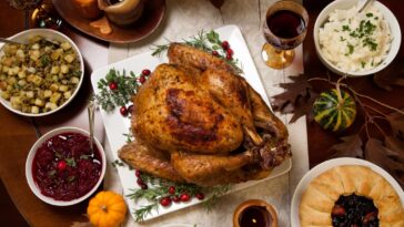 What are the Top 5 Thanksgiving dishes?