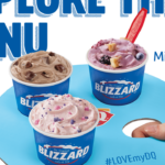 What are the five new Blizzard flavors?