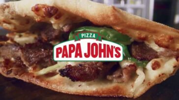 What are the four flavors of Papa John's papadias?