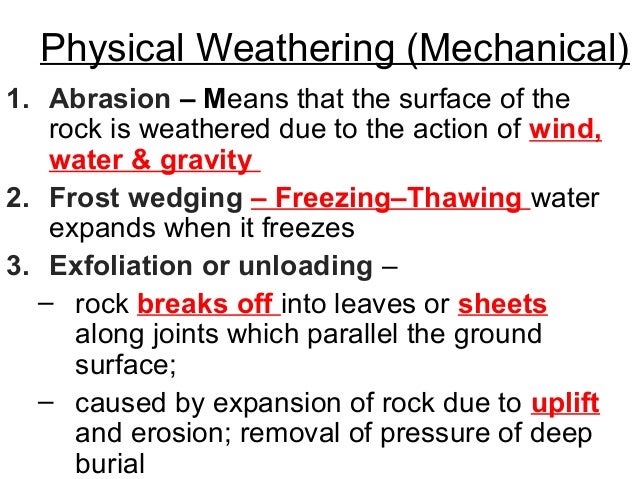 What are the four types of thawing?